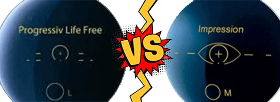 Rodenstock LIFE FREE VS IMPRESSION Rodenstock LIFE FREE VS IMPRESSION