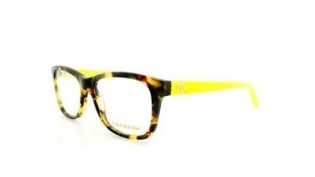 משקפי ראיה טורי ברץ' לנשים TY 2038 חום, שחור, צהוב מרובעות