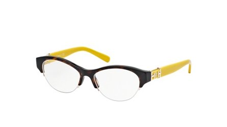 משקפי ראיה טורי ברץ' לנשים TY 2046 שחור, צהוב אובאליות