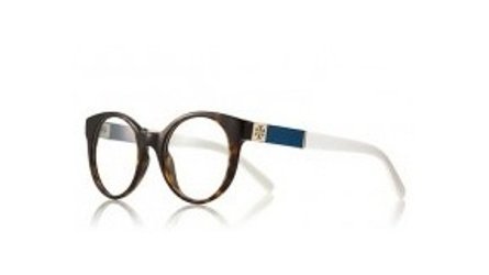משקפי ראיה טורי ברץ' לנשים TY 2050Q חום, כחול, לבן אובאליות, עגולות