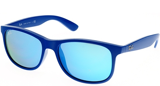 משקפי שמש רייבן ANDY RB 4202 כחול, מט מלבניות