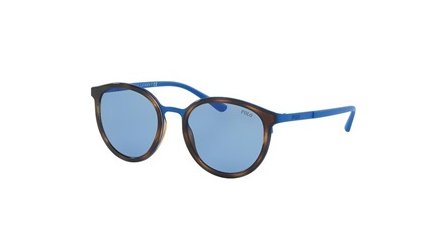משקפי שמש פולו ראלף לורן לגברים PH 3104 כחול עגולות