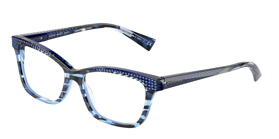 משקפי ראיה אלן מיקלי לנשים A03037B כחול מרובעות