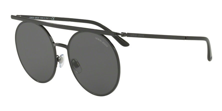 משקפי שמש ג'ורג'יו ארמני לנשים AR6069 שחור עגולות