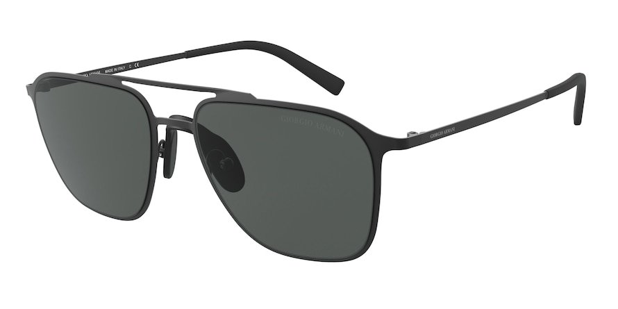 משקפי שמש ג'ורג'יו ארמני לגברים AR6110 שחור מרובעות