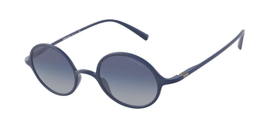 משקפי שמש ג'ורג'יו ארמני לגברים AR8141 כחול עגולות