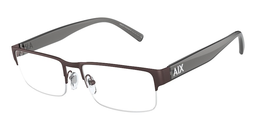 משקפי ראיה ארמני אקסצ'יינג לגברים AX1044 חום מלבניות