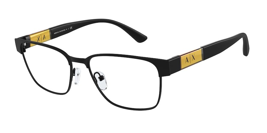 משקפי ראיה ארמני אקסצ'יינג לגברים AX1052 שחור מלבניות