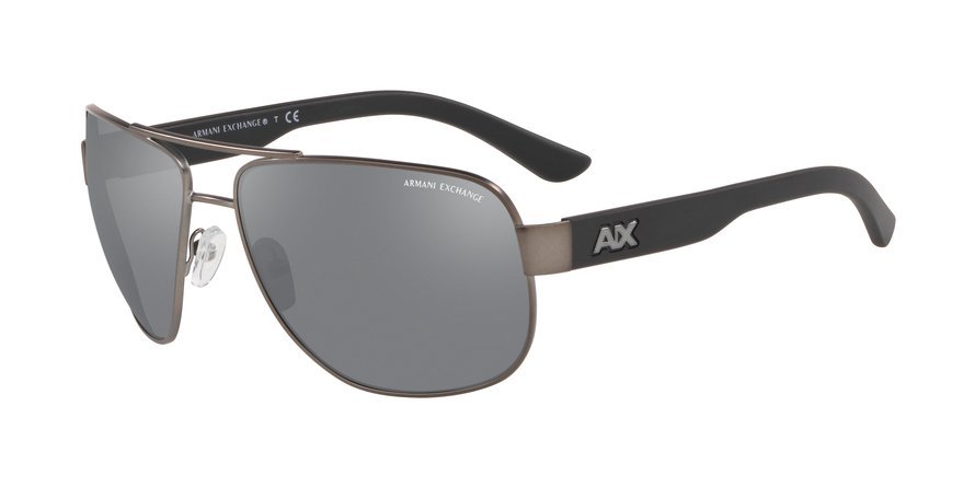 משקפי שמש ארמני אקסצ'יינג לגברים AX2012S אפור טייסים