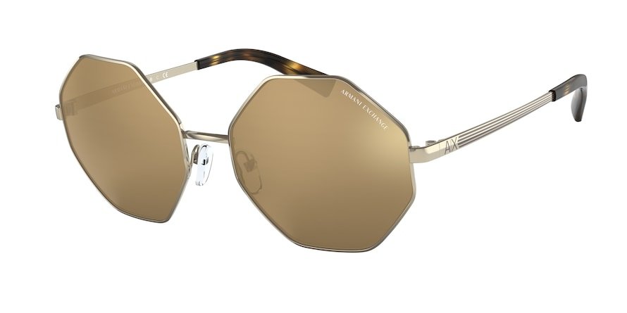 משקפי שמש ארמני אקסצ'יינג לנשים AX2035S זהב מיוחד