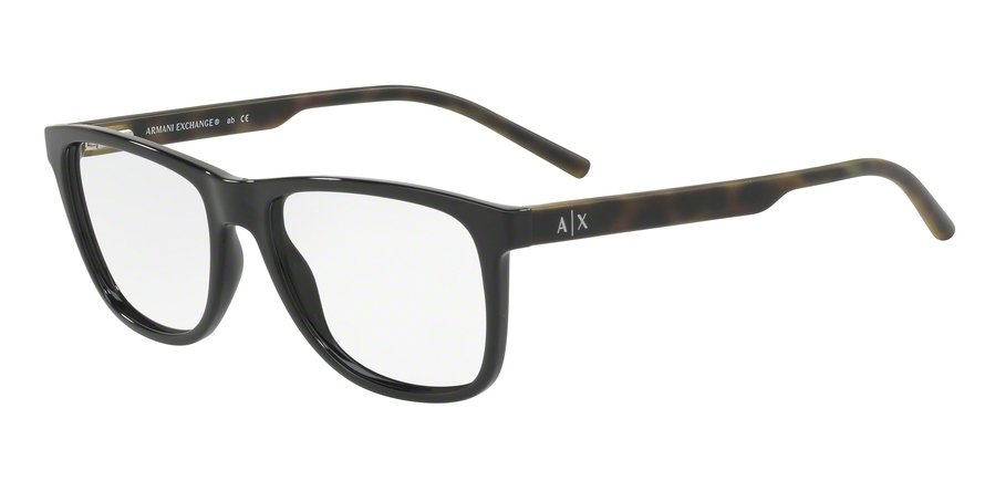 משקפי ראיה ארמני אקסצ'יינג לגברים AX3048 שחור מרובעות