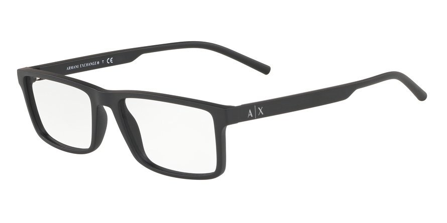 משקפי ראיה ארמני אקסצ'יינג לגברים AX3060 שחור מלבניות