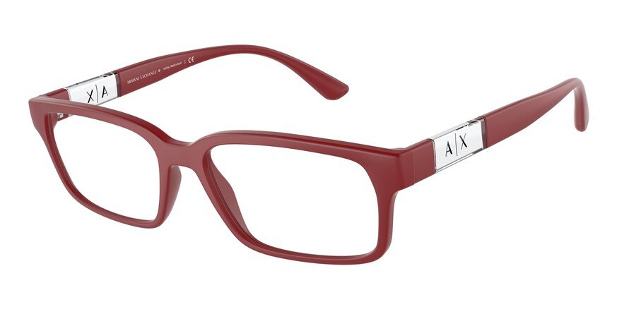 משקפי ראיה ארמני אקסצ'יינג לגברים AX3091 אדום מלבניות