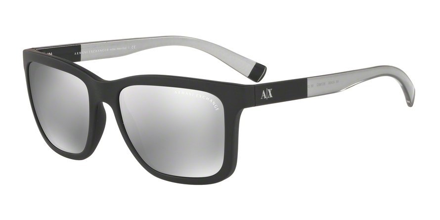 משקפי שמש ארמני אקסצ'יינג לגברים AX4045S שחור מלבניות