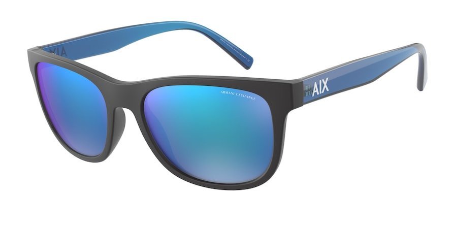 משקפי שמש ארמני אקסצ'יינג לגברים AX4103S שחור מלבניות