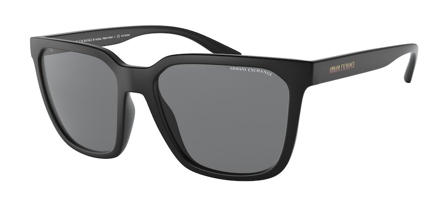משקפי שמש ארמני אקסצ'יינג לגברים AX4108S שחור מלבניות