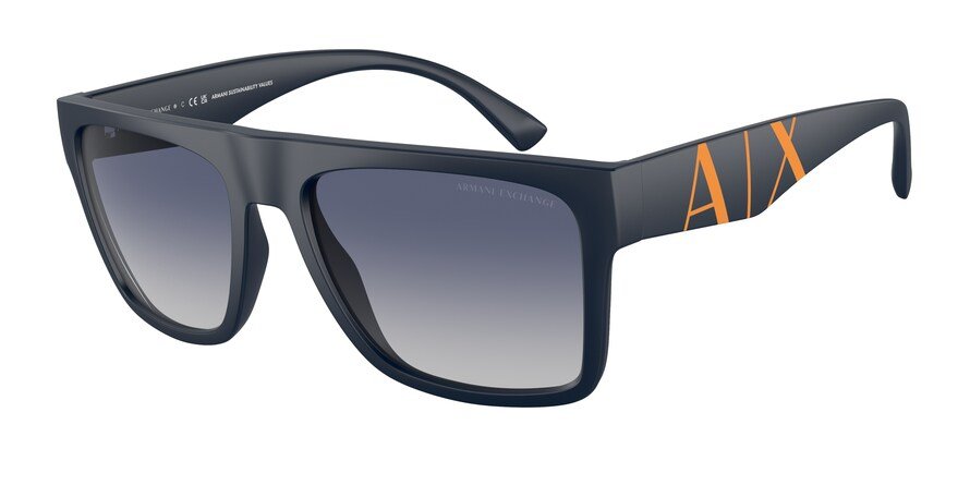 משקפי שמש ארמני אקסצ'יינג לגברים AX4113S כחול מלבניות
