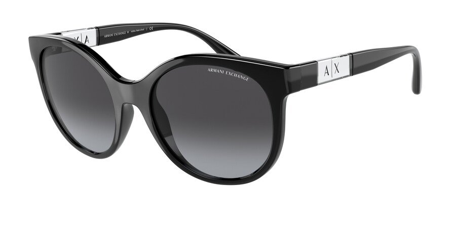 משקפי שמש ארמני אקסצ'יינג לנשים AX4120S שחור חתולי