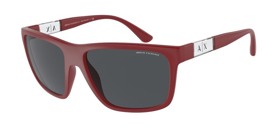 משקפי שמש ארמני אקסצ'יינג לגברים AX4121S אדום מלבניות