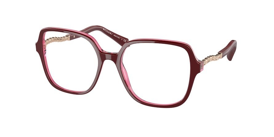 משקפי ראיה בולגרי לנשים 4201-B אדום מרובעות