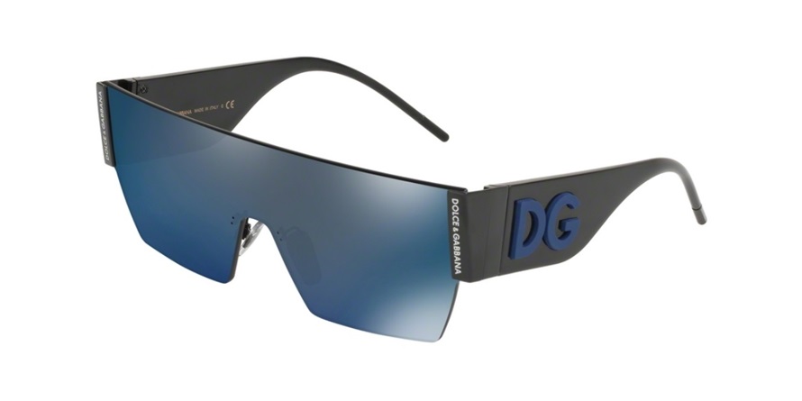 משקפי שמש דולצ'ה גבנה לגברים DG 2233 כחול מרובעות