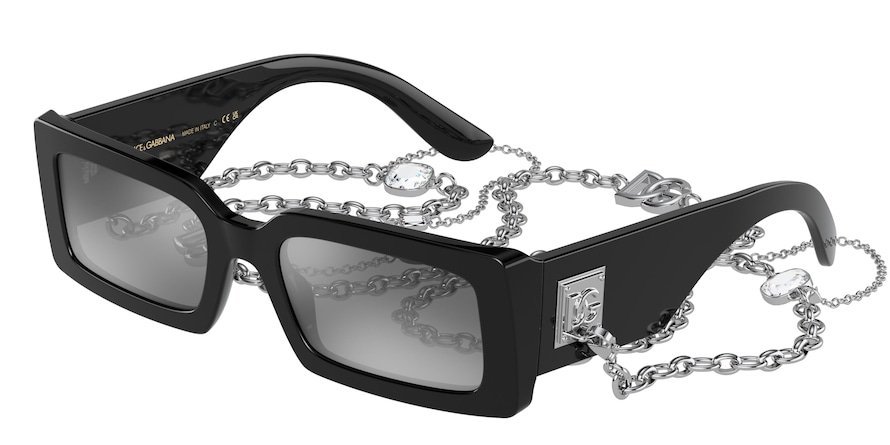 משקפי שמש דולצ'ה גבנה לנשים DG 4416 שחור מלבניות