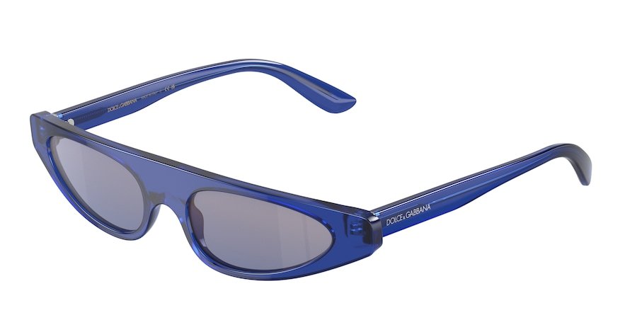 משקפי שמש דולצ'ה גבנה לנשים DG 4442 כחול מלבניות