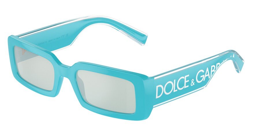 משקפי שמש דולצ'ה גבנה לנשים DG 6187 כחול מלבניות