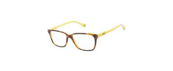משקפי ראיה דולצ'ה גבנה לנשים DG 1238 מנומר, צהוב מרובעות