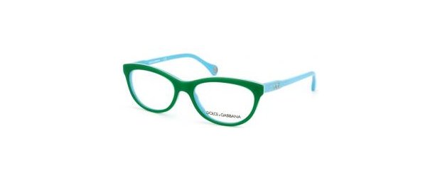 משקפי ראיה דולצ'ה גבנה לנשים DG 1245 ירוק, כחול אובאליות, חתולי