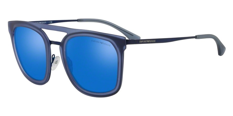 משקפי שמש אימפוריו ארמני לגברים EA 2062 כחול, מט מרובעות