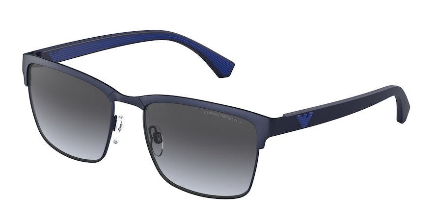 משקפי שמש אימפוריו ארמני לגברים EA 2087 כחול מלבניות