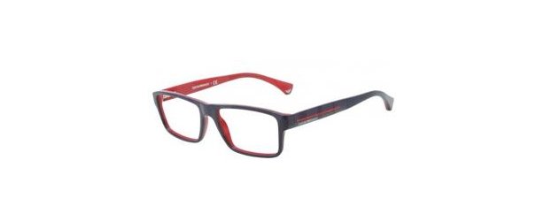 משקפי ראיה אימפוריו ארמני לגברים EA 3013 אדום, כחול מרובעות