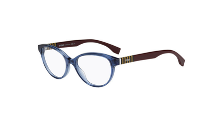 משקפי ראיה פנדי לנשים FF 0016 כחול חתולי, עגולות