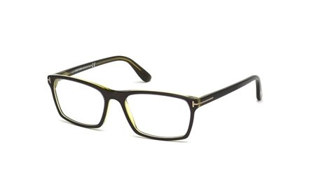 משקפי ראיה טום פורד TF5295 שחור, ירוק מלבניות