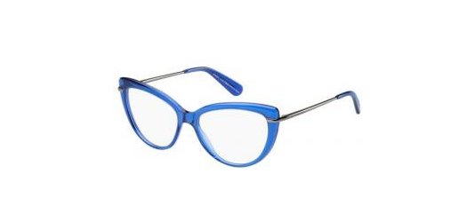 משקפי שמש מארק ג'ייקובס לנשים MJ 545 כחול אובאליות, חתולי