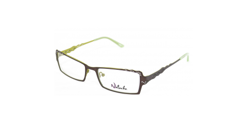 משקפי ראיה נטשה לנשים N 1825 חום, ירוק מלבניות