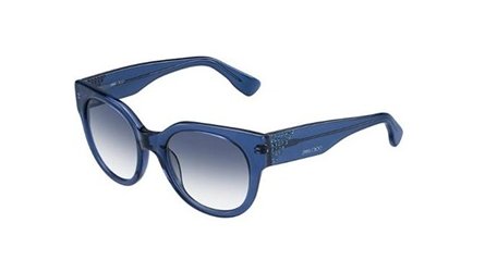 משקפי שמש ג'ימי צ'ו לנשים OLA/S  כחול, שקוף אובאליות