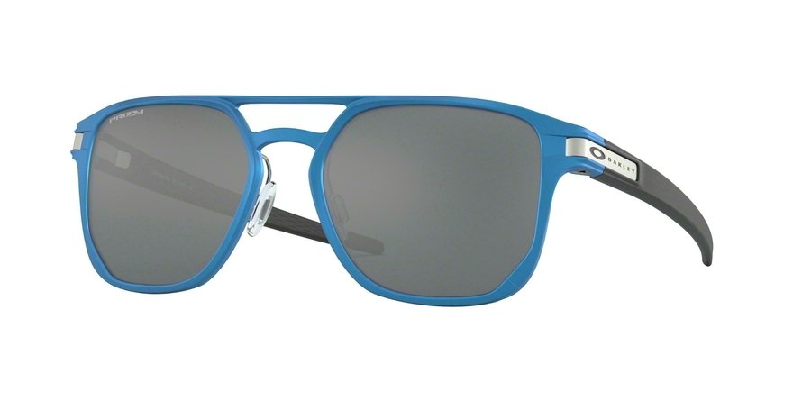 משקפי שמש אוקלי לגברים LATCH ALPHA OO4128 כחול עגולות
