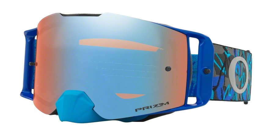 משקפי אבק ורכיבה אוקלי לגברים FRONT LINE MX OO7087 כחול
