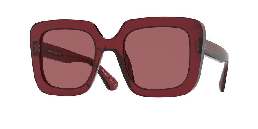 משקפי שמש אוליבר פיפלס לנשים FRANCA OV5443SU אדום מרובעות