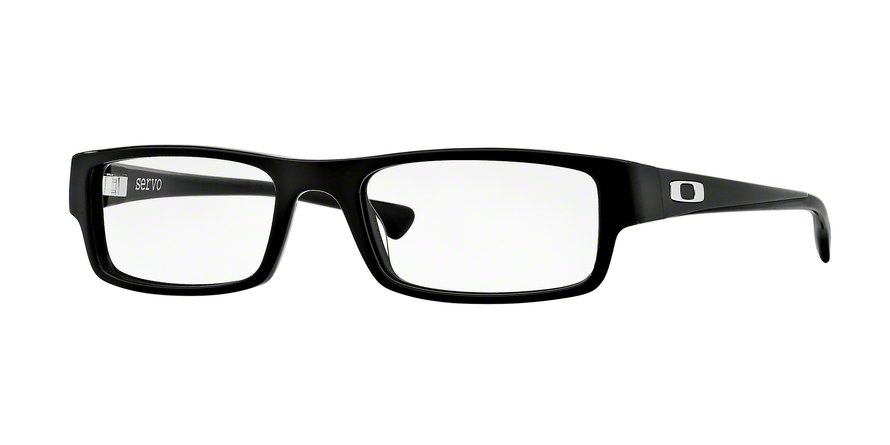 משקפי ראיה אוקלי לגברים SERVO OX1066 שחור, מבריק מלבניות