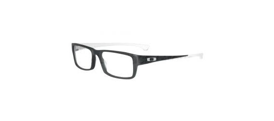 משקפי ראיה אוקלי לגברים TAILSPIN OX1099 שחור, לבן מרובעות