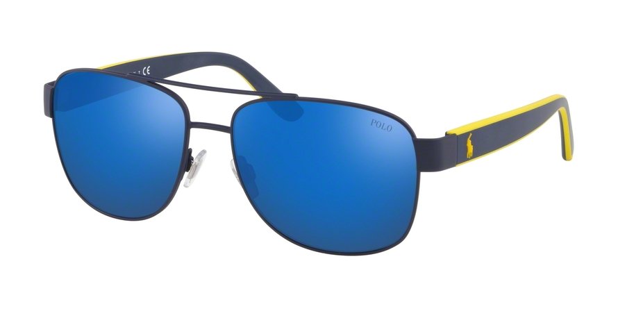משקפי שמש פולו ראלף לורן לגברים PH 3122 כחול טייסים