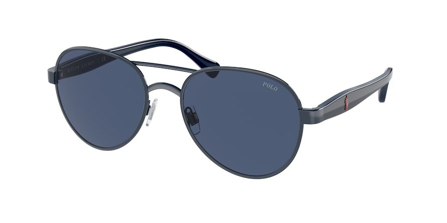 משקפי שמש פולו ראלף לורן לגברים PH 3141 כחול טייסים