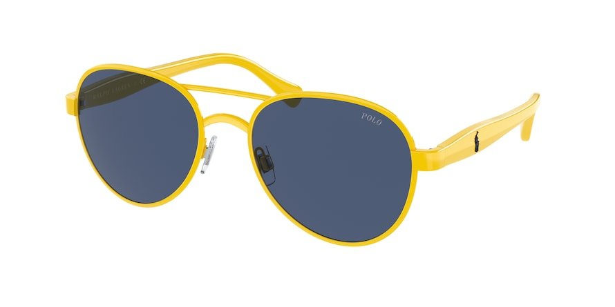 משקפי שמש פולו ראלף לורן לגברים PH 3141 צהוב טייסים