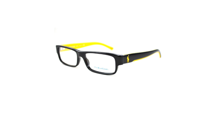משקפי ראיה פולו ראלף לורן PH 2058 שחור, צהוב מלבניות