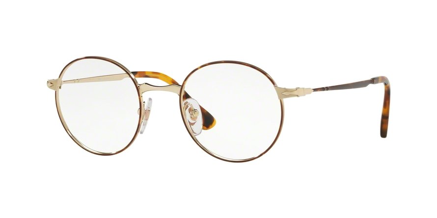 משקפי ראיה פרסול לגברים 2451-V זהב מרובעות