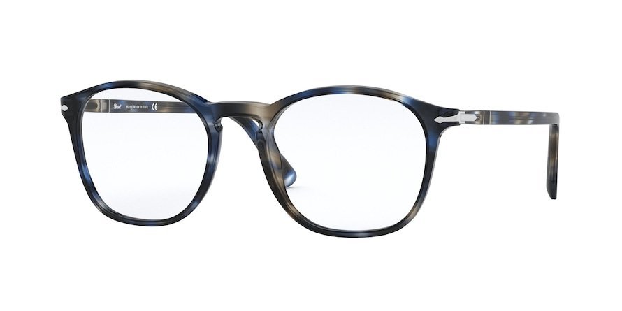 משקפי ראיה פרסול לגברים 3007-V-M כחול מרובעות