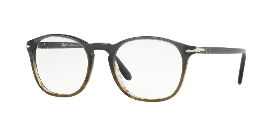 משקפי ראיה פרסול לגברים 3007-V אפור מרובעות